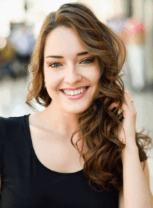 woman smiling at best San Antonio dental office